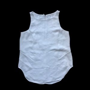 Cabi White Sleeveless Blouse M
